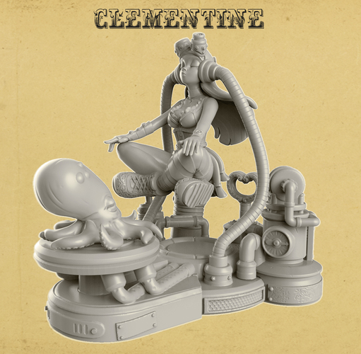 Clementine 3D Print 132826