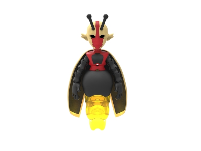 Lightie the lightning bug BJD tiny doll 3D Print 132915