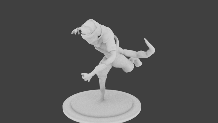 Lizard Rouge Runner 3D Print 132935