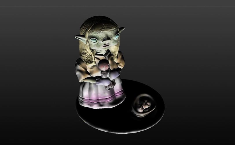 Slavic Mythological Figure - Godling  3D Print 132948