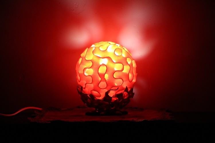 Coral Lamp 3D Print 13317