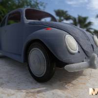 Small German Car Model - Thumbnail 3