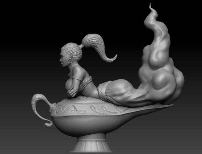 The Magic Lamp 3D Print 133295