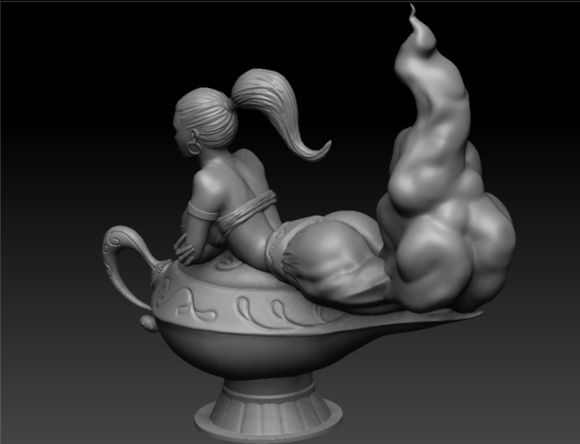 The Magic Lamp 3D Print 133298