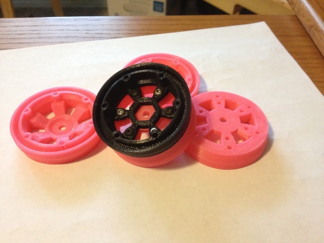 Beadlock Wheel (Size 1.9) 3D Print 13347