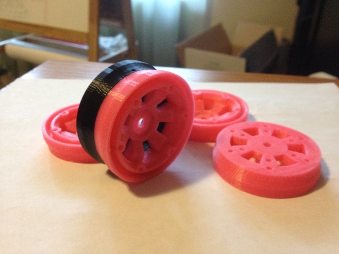 Beadlock Wheel (Size 1.9) 3D Print 13348