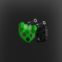 DICE x carriage adapted to OpenBuilds mini v wheel plate - Thumbnail 4