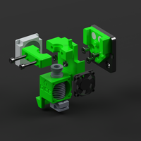 DICE x carriage adapted to OpenBuilds mini v wheel plate - Thumbnail 6
