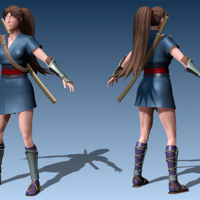 Kunoichi Ninja Girl - Thumbnail 1