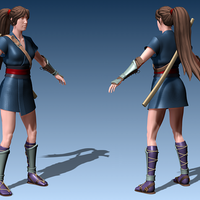 Kunoichi Ninja Girl - Thumbnail 2