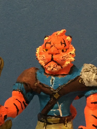 Tiger warrior 3D Print 133559
