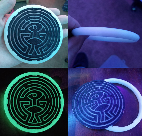 Medium Disc Golf Mini (Westworld) 3D Printing 133585