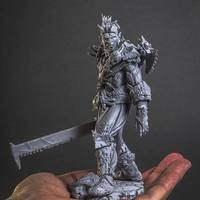 Small Orc Raider 3D Printing 133624