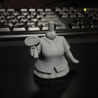 Chibi Conbini Girl Set 3Dprint Data - Thumbnail 2