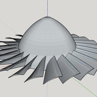 Small Jet Turbine Blade 3D Printing 133699