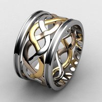 Attia Weave Fashion Ring  - Thumbnail 1