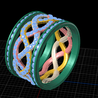 Attia Weave Fashion Ring  - Thumbnail 3