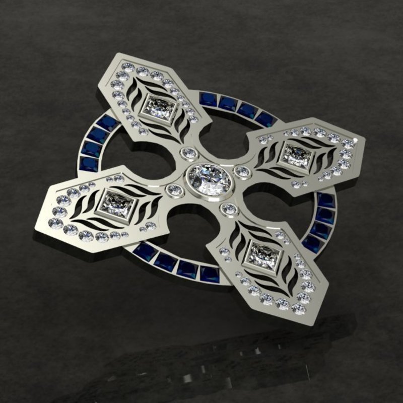 Celtic Cross Pin/Brooch
