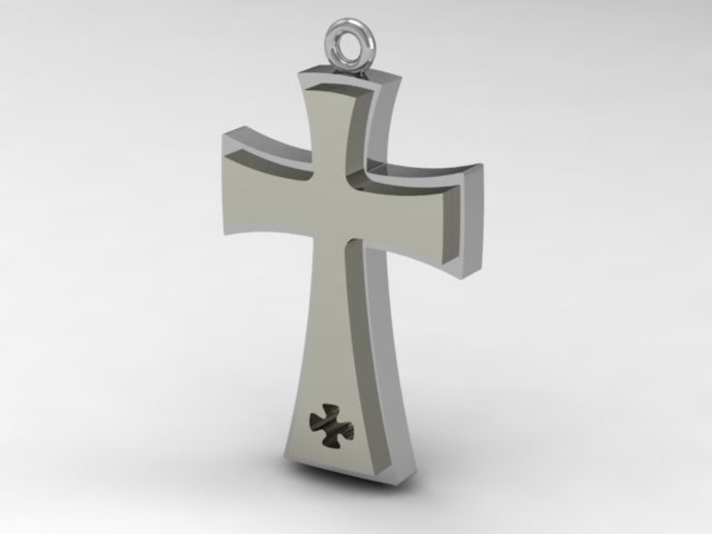 Catholic/Catholic Cross Pendant