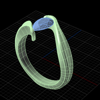 Tension Fashion Ring - Thumbnail 1