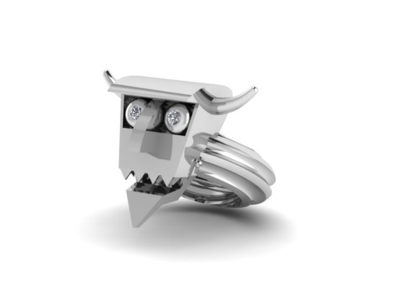 Futurama Robot Devil Ring