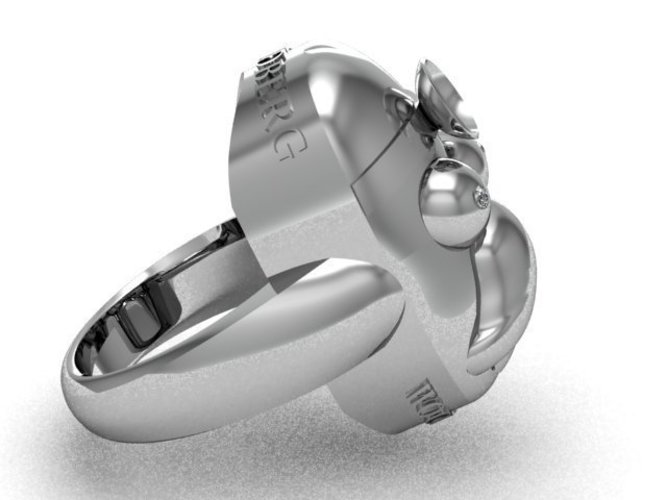 Futurama Zoidberg Ring  3D Print 133811