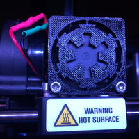 Small Imperial 40mm Fan Guard 3D Printing 13382