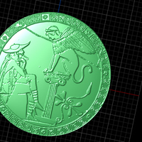 Greek Philosopher Coin - Thumbnail 1