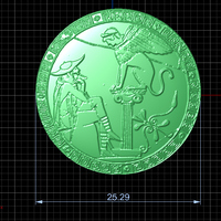 Greek Philosopher Coin - Thumbnail 2