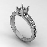 Engagement Ring Solitaire  - Thumbnail 1