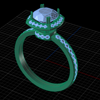 Cocktail Engagement Ring - Thumbnail 5