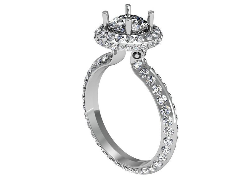 Cocktail Engagement Ring 2