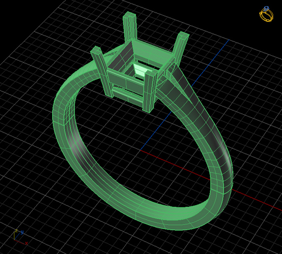 Engagement Ring 4 3D Print 133854