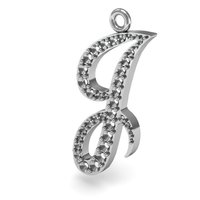 J Letter Pendant/Charm - Thumbnail 1
