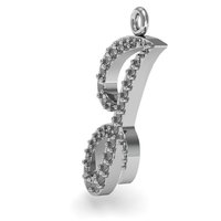J Letter Pendant/Charm - Thumbnail 2