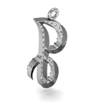 J Letter Pendant/Charm - Thumbnail 3