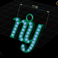 New York Pendant Letters - Thumbnail 3