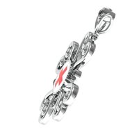 Red Cross Pendant Fashion - Thumbnail 1
