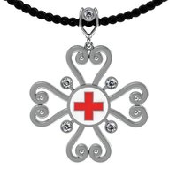 Red Cross Pendant Fashion - Thumbnail 2