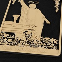 The Magician Tarot Card Brooch/Pin - Thumbnail 4