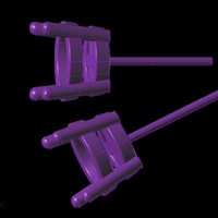 Round 4-Prong Stud Earrings - Thumbnail 2