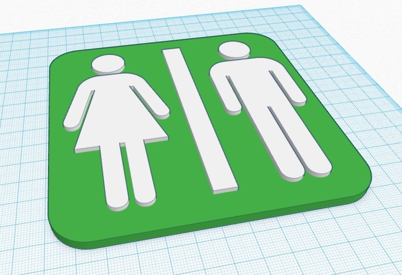 Toilet Sign