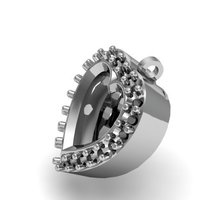 Diamond Heart Pendant - Thumbnail 6