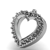Diamond Heart Pendant - Thumbnail 7