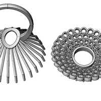 Cluster Stones Fashion Ring - Thumbnail 7