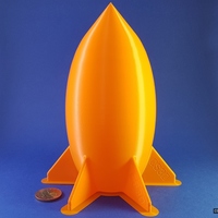 Tom's Simple Chunky Rocket (for vase/spiralized mode) V1 - Thumbnail 2