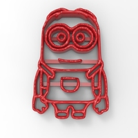 Small Minion Cutter 3D Printing 134081