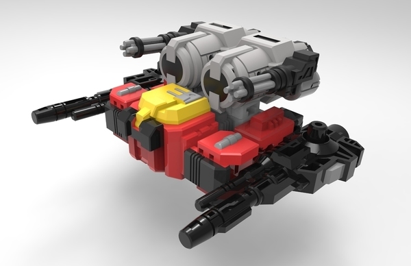 TRANSFORMER[REPLICA]: Blaster  3D Solutech Designed