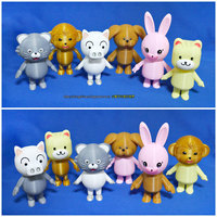 Small 3DP Cute animal family 3D Printing 134135