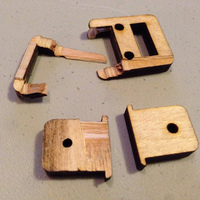 Printrbot Simple Z-Endstop Activator holder - Thumbnail 3